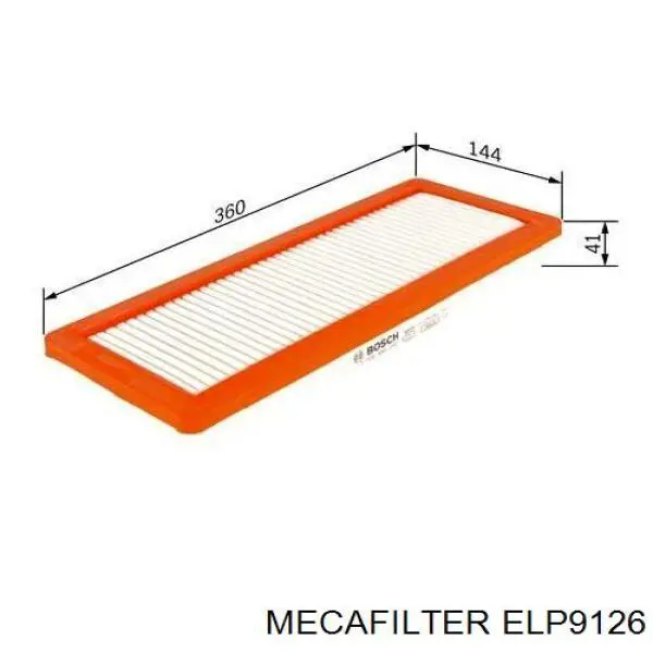 Compre ELP9126 Mecafilter Filtro de ar
