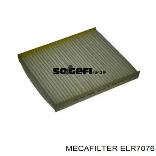 Filtro de salão ELR7076 Mecafilter