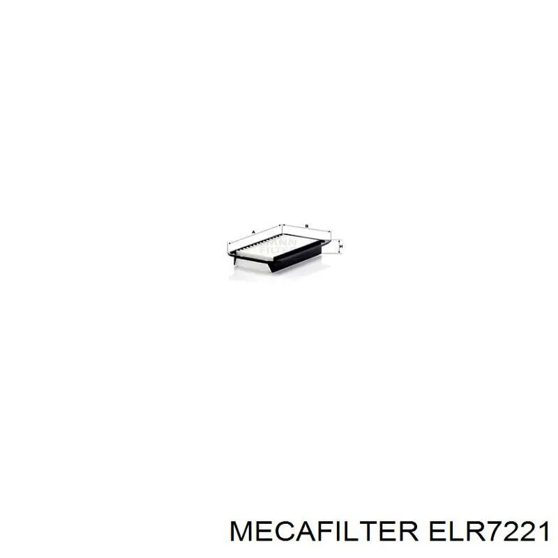 Filtro de salão ELR7221 Mecafilter