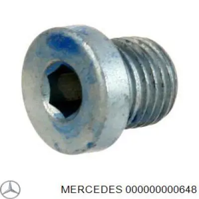 000000000648 Mercedes Tampão de panela da Caixa Automática de Mudança