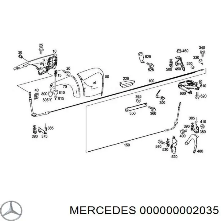 Mercedes N000000002035 preço, a partir de 3,19 USD