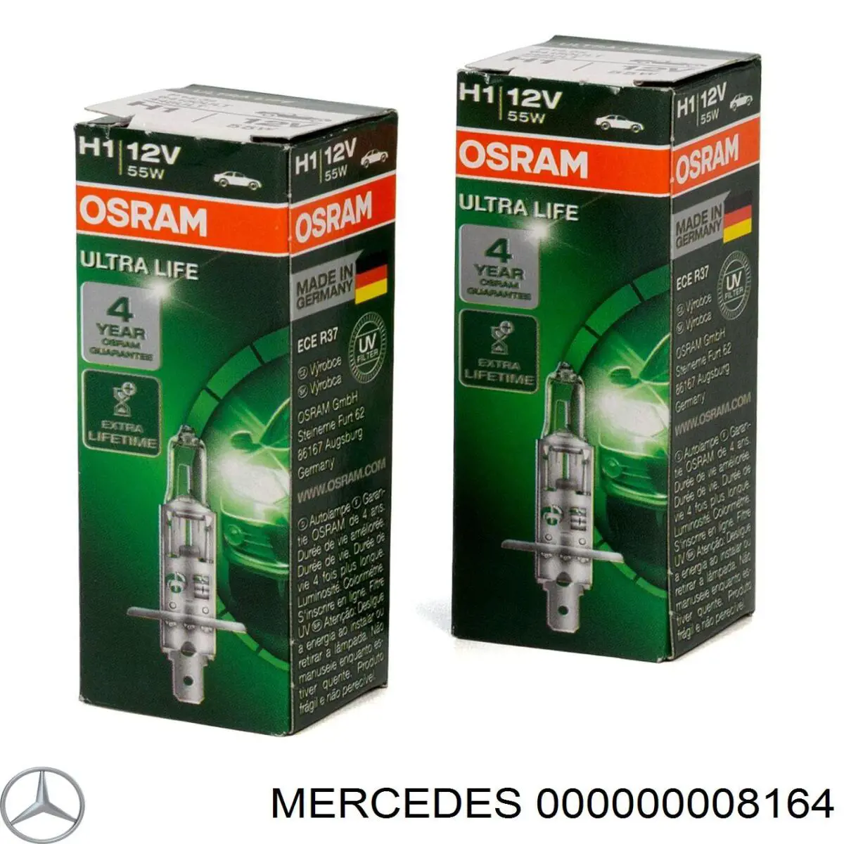 Compre N000000008160 Mercedes Lâmpada de pisca-pisca