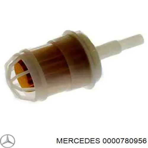 0000780956 Mercedes Filtro do sistema de vácuo de motor