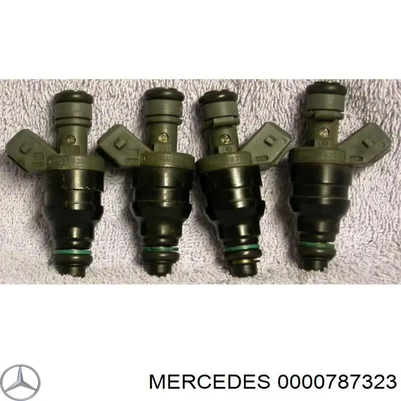 0000787323 Mercedes Injetor de injeção de combustível