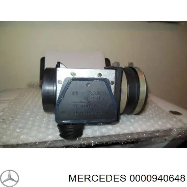 Compre 0000940648 Mercedes Sensor de fluxo (consumo) de ar, medidor de consumo M.A.F. - (Mass Airflow)