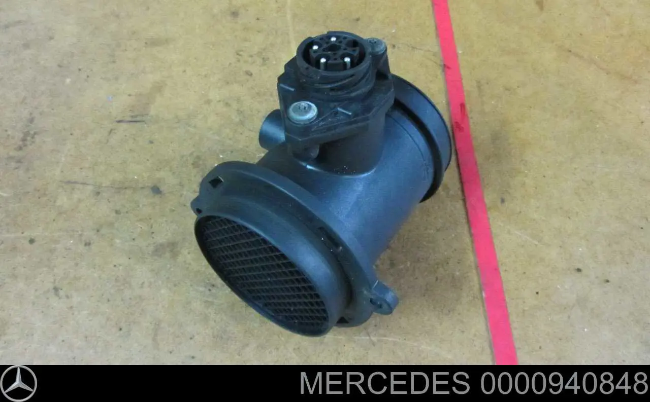 0000940848 Mercedes Sensor de fluxo (consumo) de ar, medidor de consumo M.A.F. - (Mass Airflow)