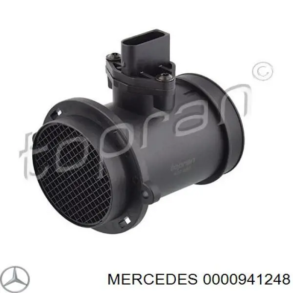 Sensor de fluxo (consumo) de ar, medidor de consumo M.A.F. - (Mass Airflow) Mercedes 0000941248 preço, a partir de 44,40 USD