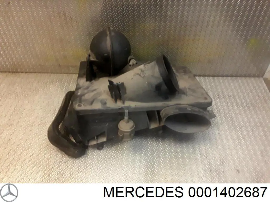 Compre 0001402687 Mercedes Silenciador (ressonador) dos gases de turbina