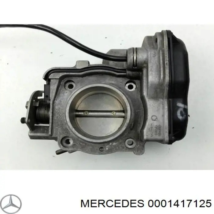 0001417125 Mercedes Válvula de borboleta montada