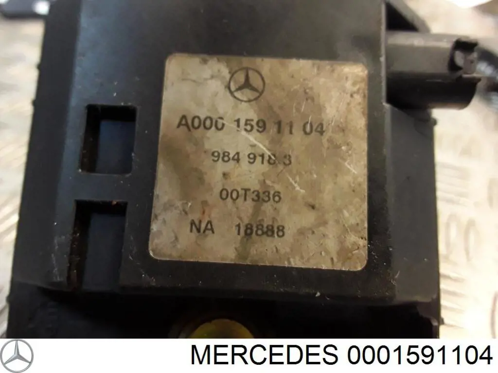 0001591104 Mercedes Aquecedor elétrico do fluido de esfriamento