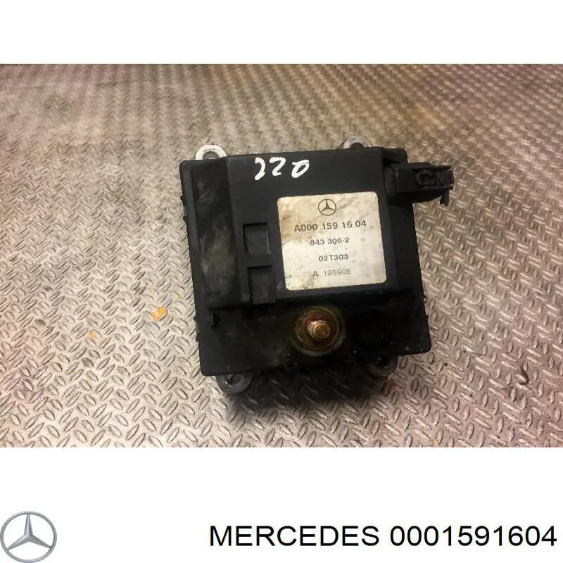 0001591604 Mercedes Aquecedor elétrico do fluido de esfriamento