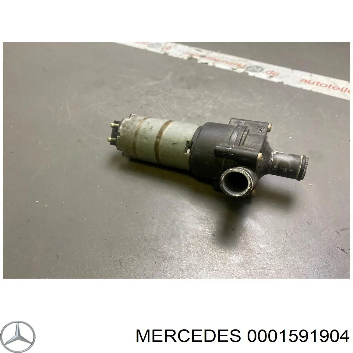 0001591904 Mercedes Aquecedor elétrico do fluido de esfriamento