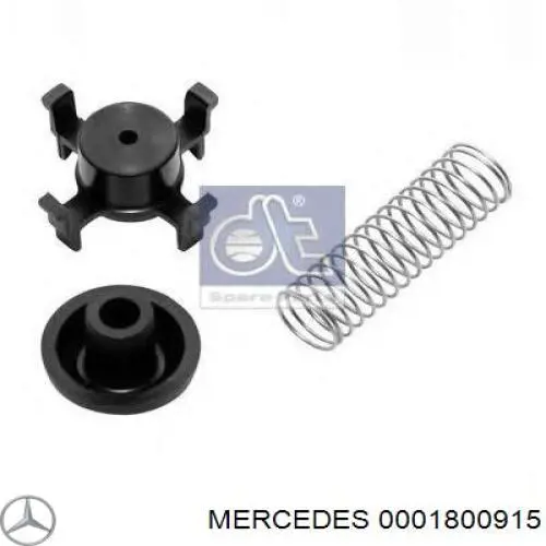 0001800915 Mercedes Válvula de regulação de pressão de óleo