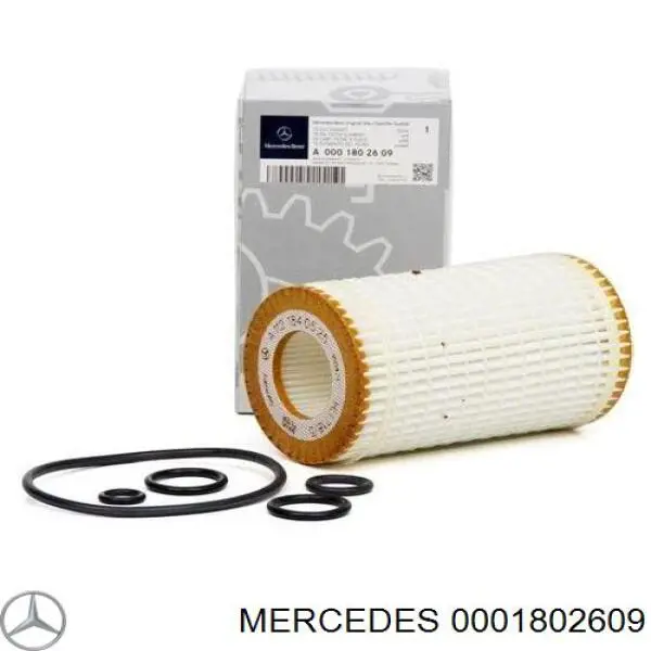 Filtro de óleo Mercedes 0001802609 preço, a partir de 7,82 USD