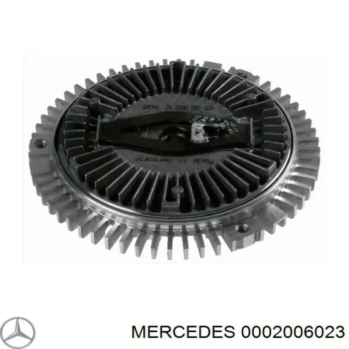 Compre 0002006023 Mercedes Acoplamento viscoso de ventilador de esfriamento