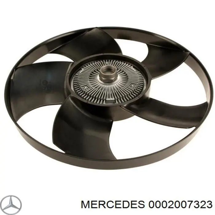Acoplamento viscoso de ventilador de esfriamento Mercedes 0002007323 preço, a partir de 127,51 USD
