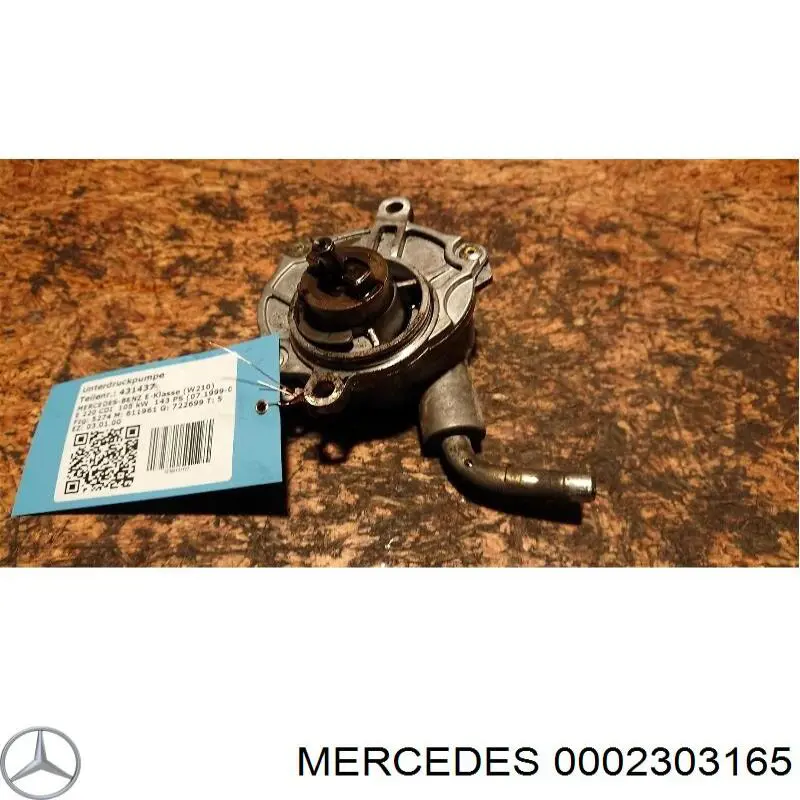 Bomba a vácuo Mercedes 0002303165 preço, a partir de 135,59 USD