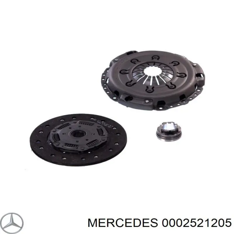 Compre 0002521205 Mercedes Disco de embraiagem
