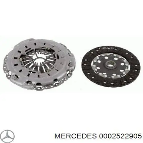 A0002522905 Mercedes Disco de embraiagem