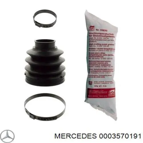 Bota de proteção interna de junta homocinética do semieixo traseiro Mercedes 0003570191 preço, a partir de 7,87 USD