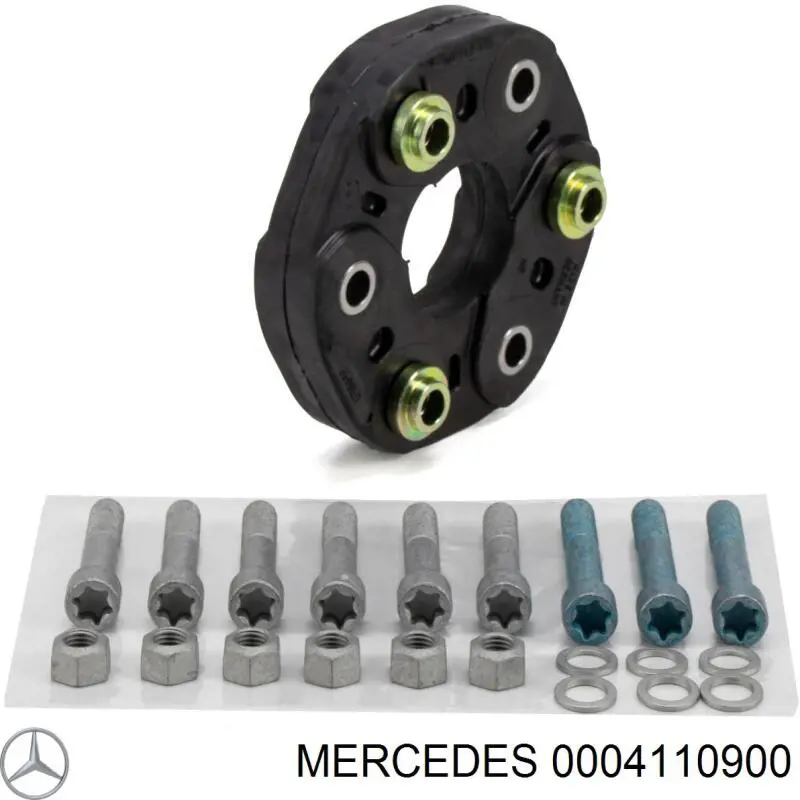 0004110900 Mercedes Acoplamento elástico do veio de transmissão