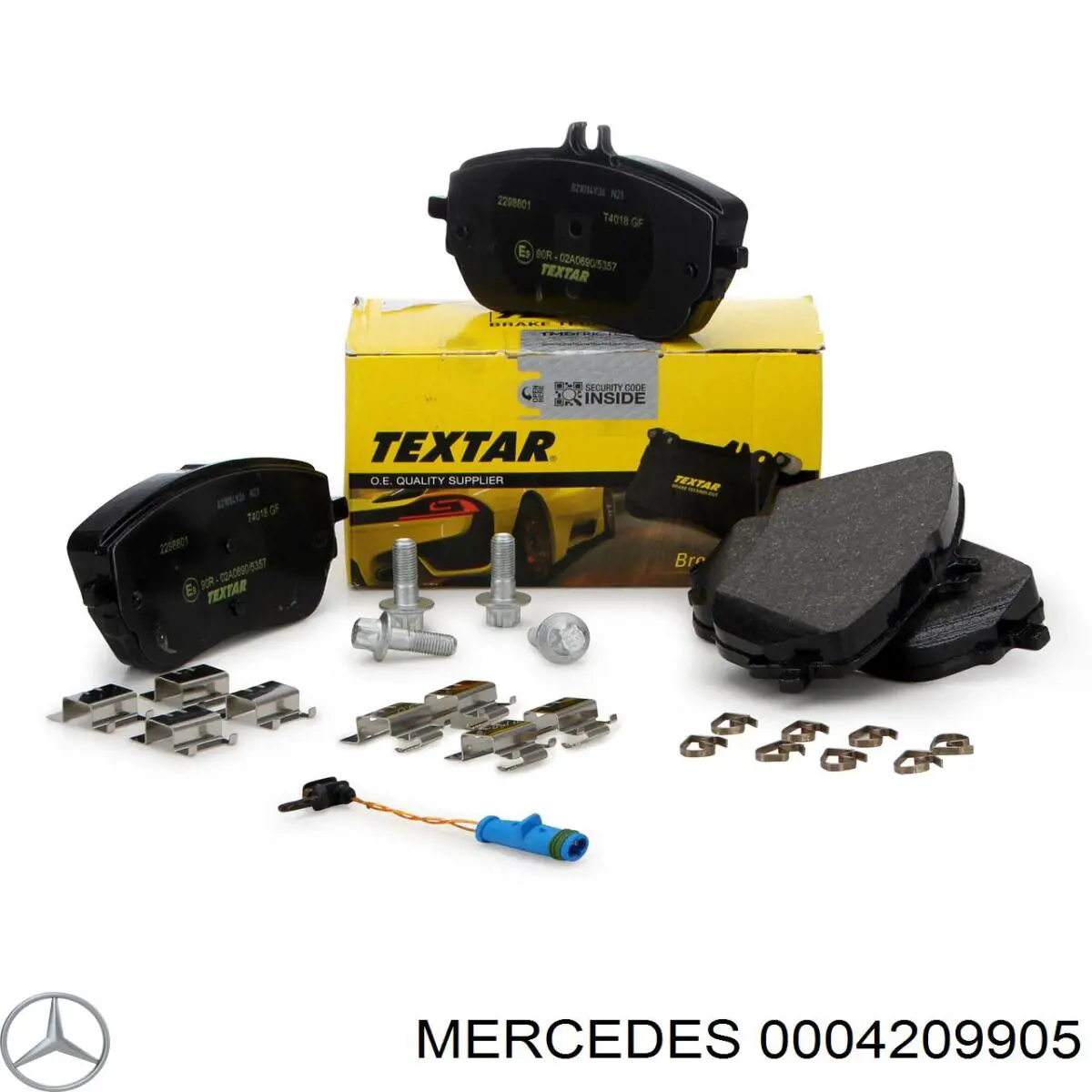 Sapatas do freio traseiras de disco Mercedes 0004209905 preço, a partir de 189,32 USD