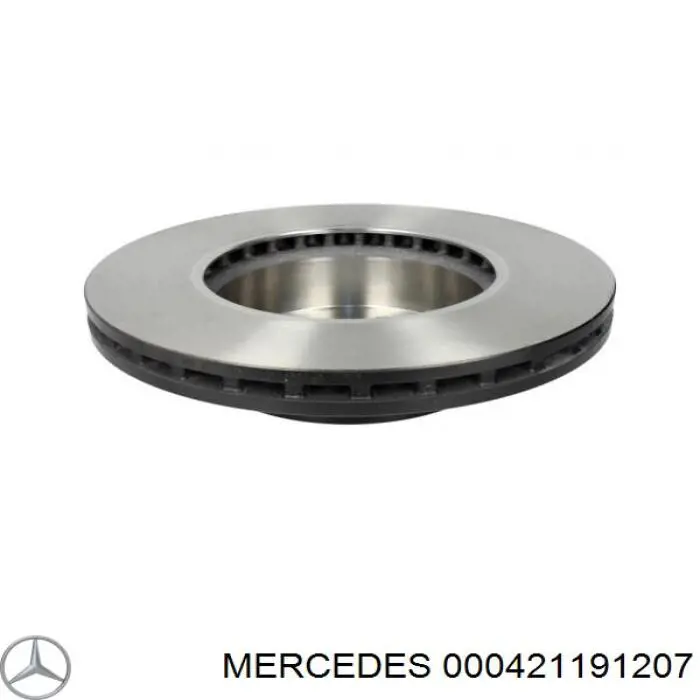 000421191207 Mercedes Disco do freio dianteiro