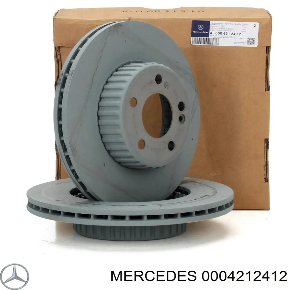 Disco do freio dianteiro Mercedes 0004212412 preço, a partir de 54,00 USD
