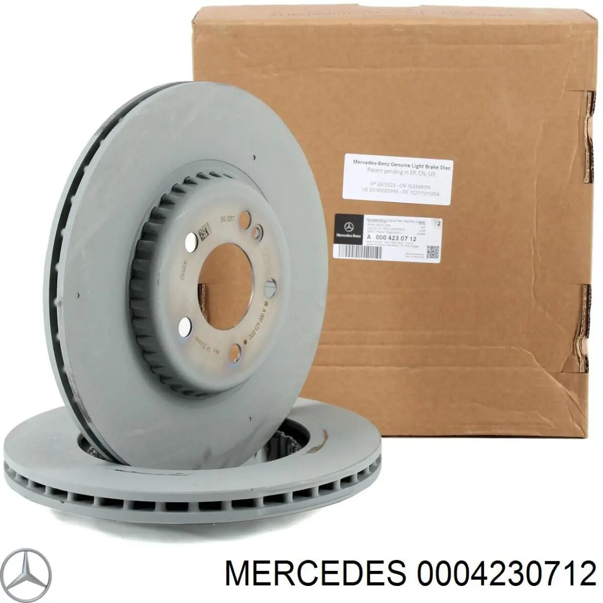 Disco do freio traseiro Mercedes 0004230712 preço, a partir de 123,56 USD