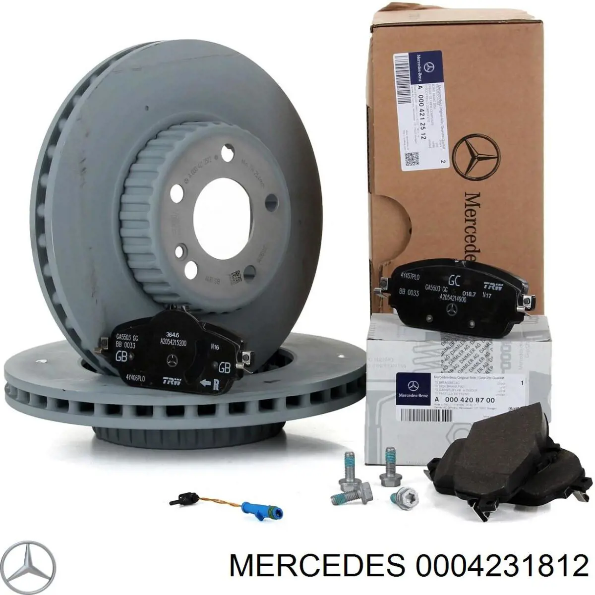 Disco do freio traseiro Mercedes 0004231812 preço, a partir de 102,15 USD