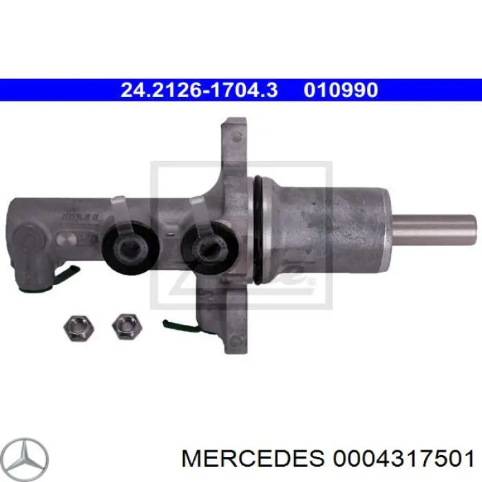 Cilindro mestre do freio Mercedes 0004317501 preço, a partir de 102,72 USD