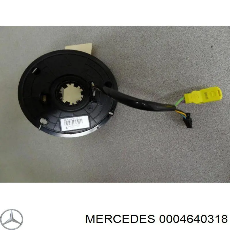 0004640318 Mercedes Anel AIRBAG de contato, cabo plano do volante