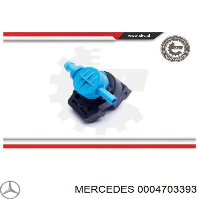 Válvula de adsorvedor dos vapores de combustível Mercedes A1404700093 preço, a partir de 34,05 USD