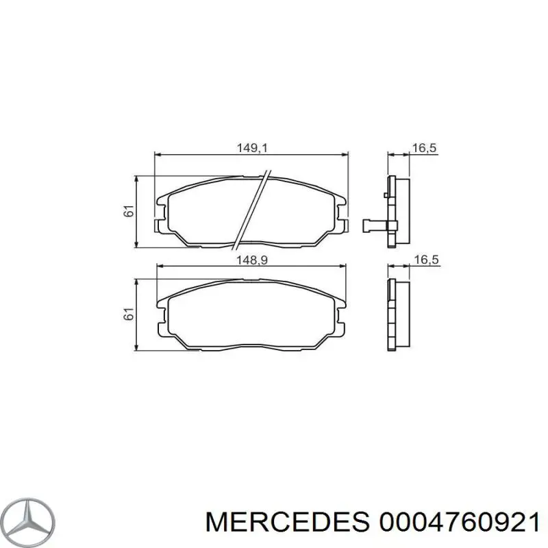 Compre A000476102164 Mercedes Acumulador hidráulico do sistema de alimentação
