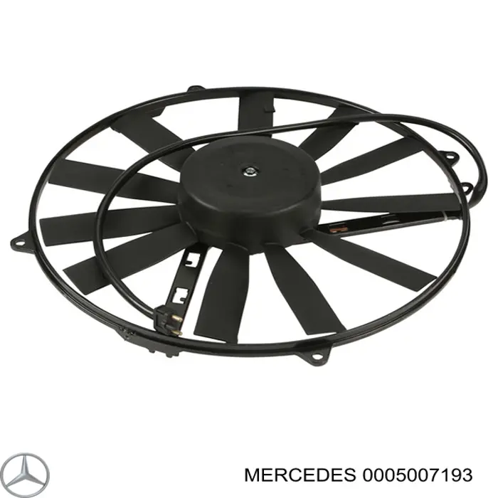 Ventilador elétrico de aparelho de ar condicionado montado (motor + roda de aletas) Mercedes 0005007193 preço, a partir de 110,22 USD