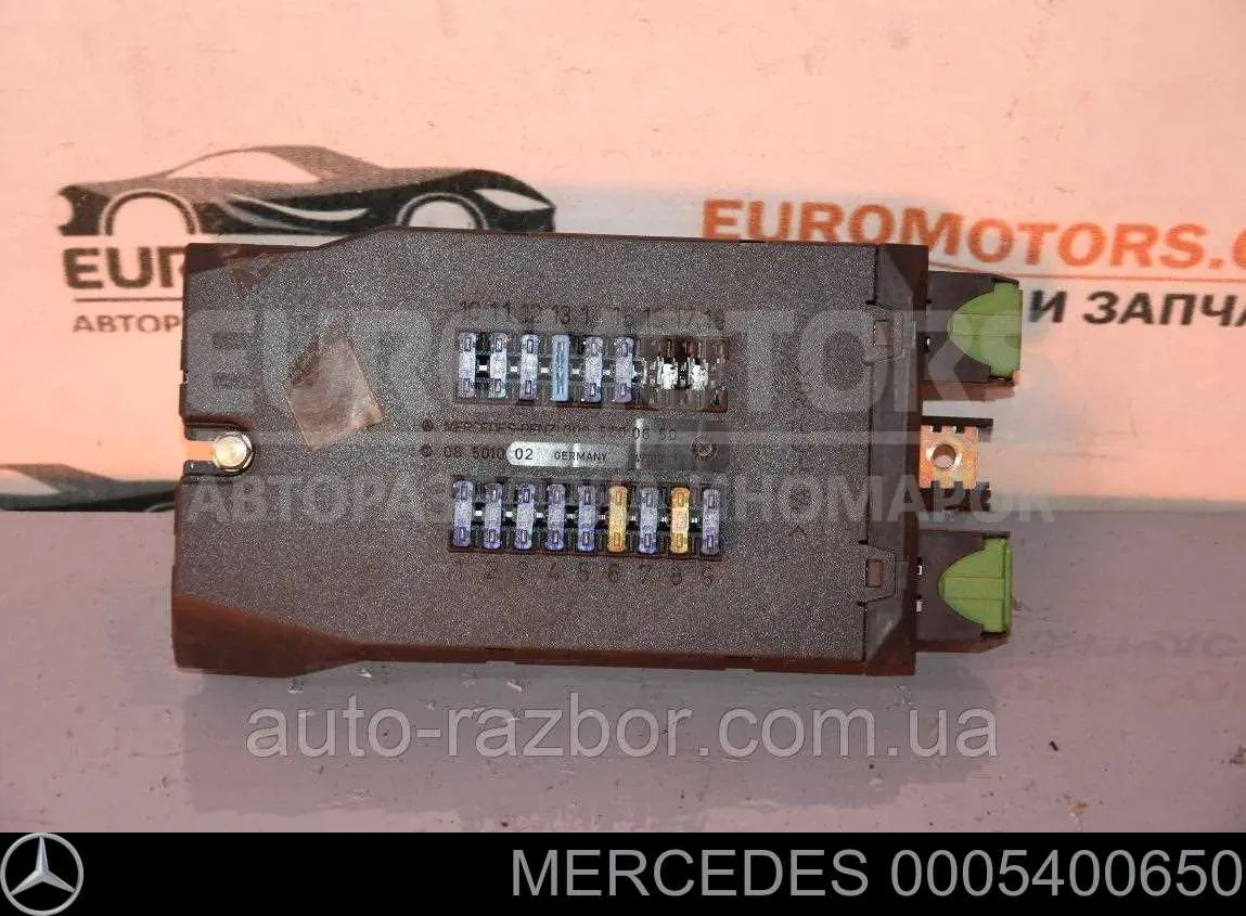 5400650 Mercedes Unidade de dispositivos de segurança