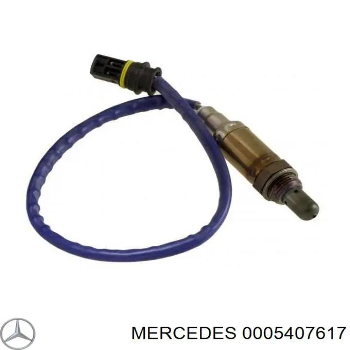 0005407617 Mercedes Sonda lambda, sensor direito de oxigênio até o catalisador