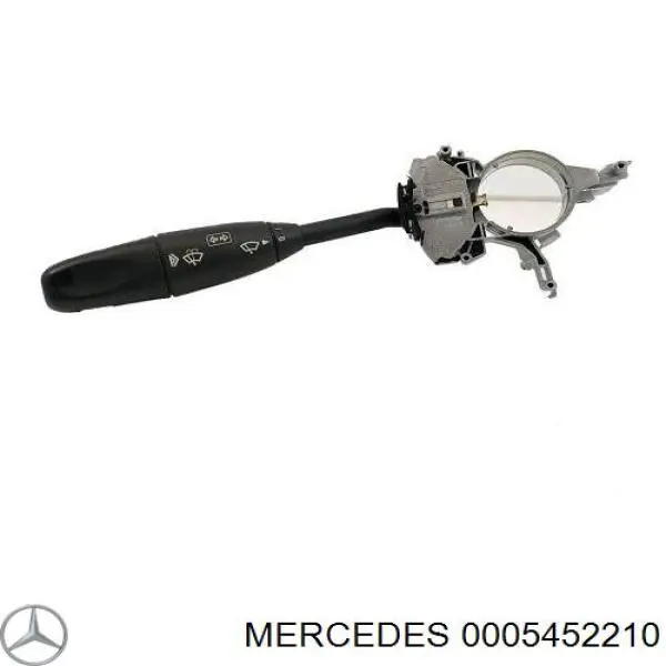0005452210 Mercedes Comutador esquerdo instalado na coluna da direção