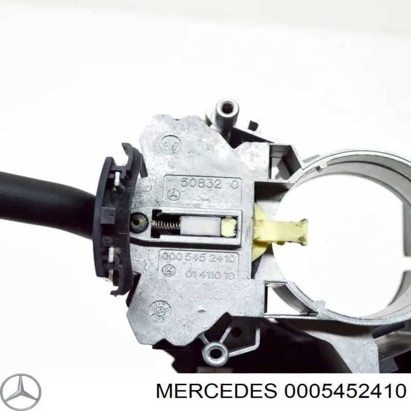 0005452410 Mercedes Comutador esquerdo instalado na coluna da direção