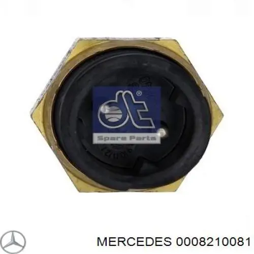Sensor de temperatura do fluido de esfriamento 0008210081 Mercedes