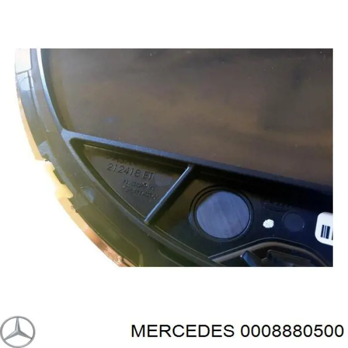 0008880500 Mercedes Emblema de grelha do radiador
