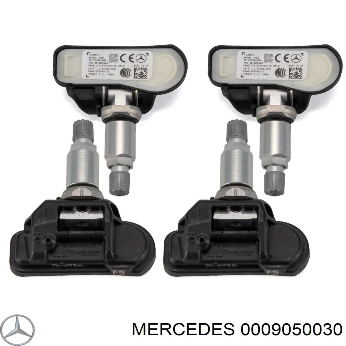 Compre 0009050030Q08 Mercedes Sensor de pressão de ar nos pneus