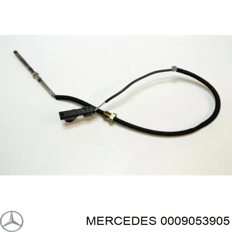 0009053905 Mercedes Sensor de temperatura dos gases de escape (GE), até o catalisador