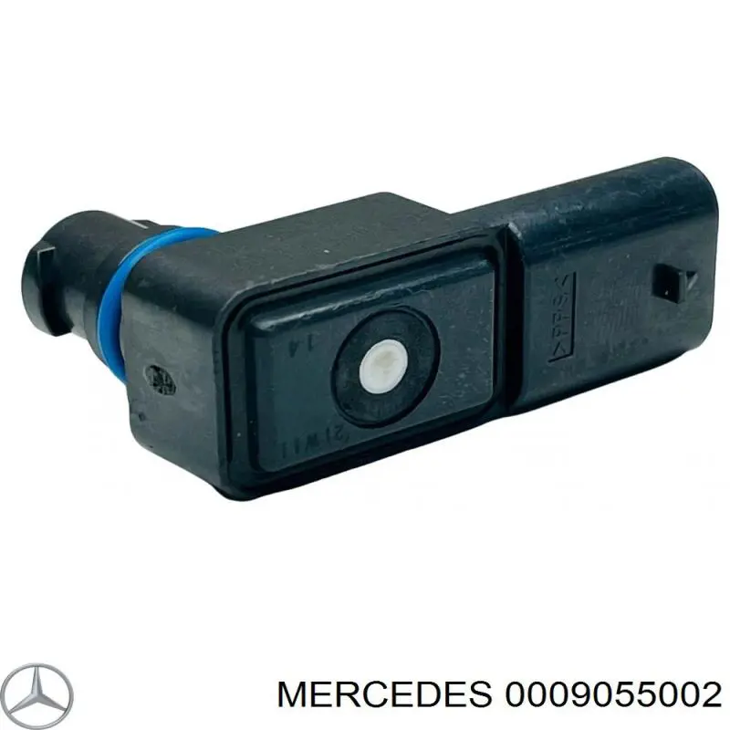 0009055002 Mercedes Sensor de pressão dos gases de escape