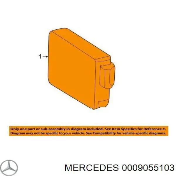 Sensor de radar de distância Mercedes 0009055103 preço, a partir de 185,58 USD