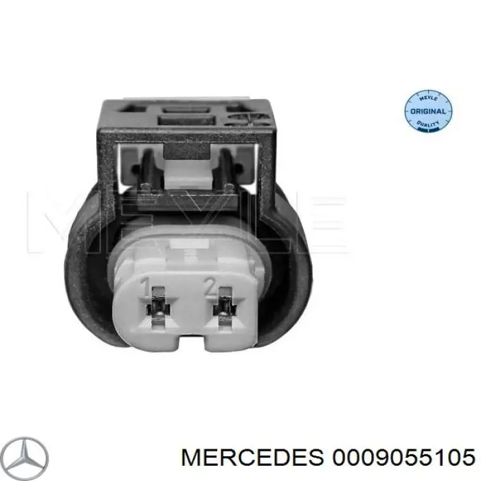 0009055105 Mercedes Sensor de temperatura dos gases de escape (GE), antes de turbina