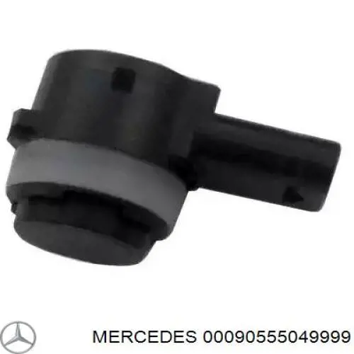 00090555049999 Mercedes Sensor de sinalização de estacionamento (sensor de estacionamento) dianteiro/traseiro central