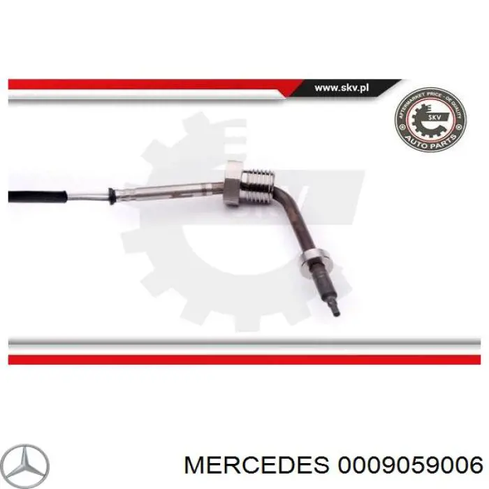 Sensor de temperatura dos gases de escape (GE), antes de turbina Mercedes 0009059006 preço, a partir de 77,80 USD