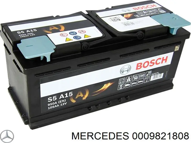 Bateria recarregável (PILHA) Mercedes 0009821808 preço, a partir de 633,11 USD