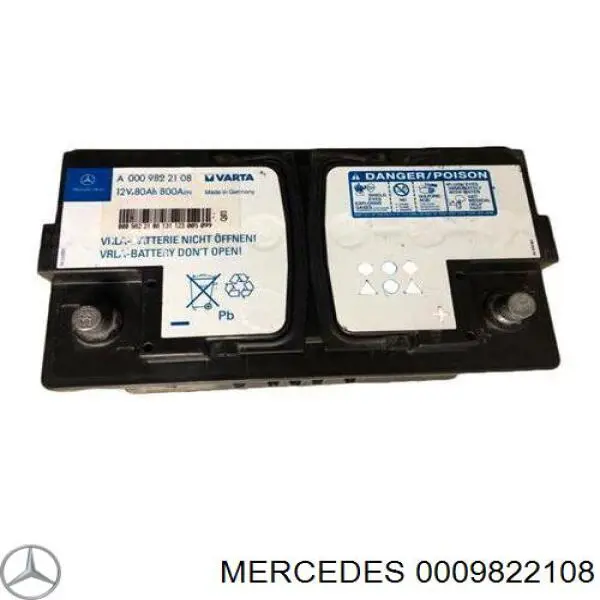 Bateria recarregável (PILHA) Mercedes A000982210827 preço, a partir de 475,80 USD